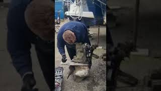 Volvo Penta AQ 170 und Cedrics erste Antriebe im Hafen Hamburg.