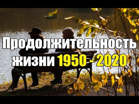 Средняя продолжительность жизни СНГ и Запад 1950 2020