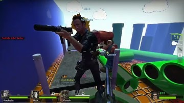 Left 4 Dead 2 - Left 4 Mario (World 1-1) [Custom Campaign]