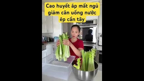 Cao huyết áp giảm cân uống nước ép cần tây #emmaphamkitchen  #youtubeshorts  #celery