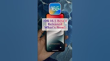 iOS 16.5 beta 1 is now available for developer and public beta testers #iphone #ios #apple