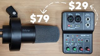 $29 Audio Interface for the Fifine K688  Teyun Q12 Unboxing