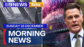 31 yachts retire from Sydney to Hobart; NSW Premier's New Year plea | 9 News Australia