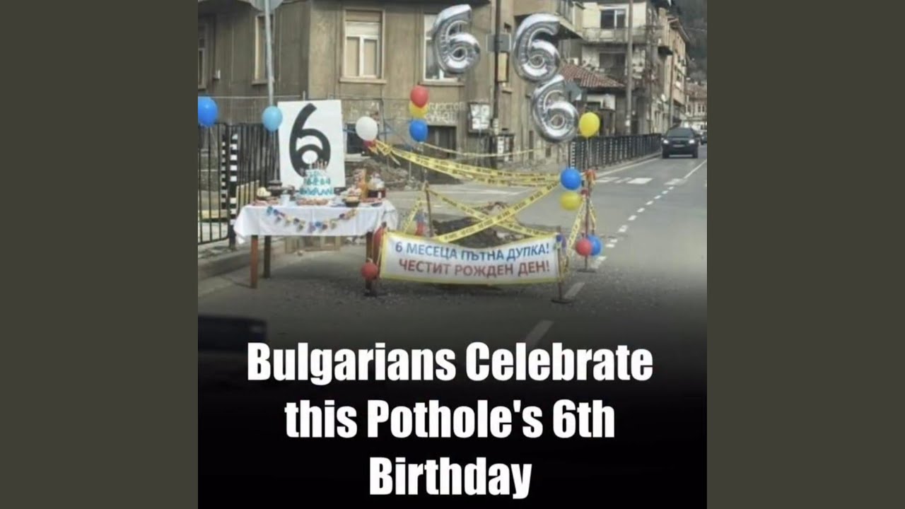 Watch Pothole on YouTube Watch Pothole on YouTube
