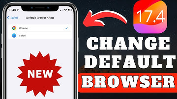 How To Change Default Browser On iPhone | Make Chrome Default Browser | New Update [2024]