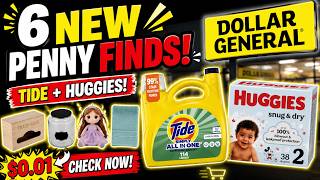 6 NEW Dollar General Penny Finds Tide Huggies for 0 01