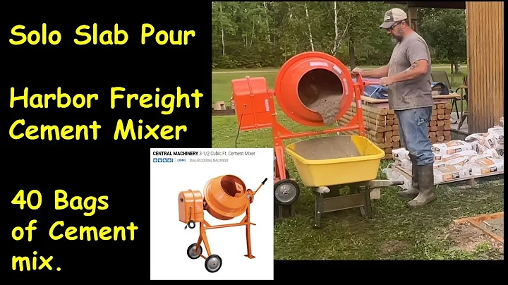 Harbor Freight Cement Mixer Central Machinery