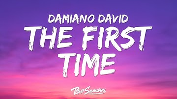 Thumbnail of Damiano David - The First Time (Lyrics)