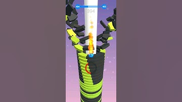 STACK BALL ALL SHORT GAMEPLAY LEVEL 484 #shorts #viral #trending