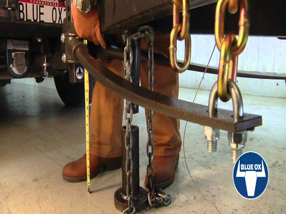 Blue Ox Towing Products Sway Pro Weight Distribution - YouTube