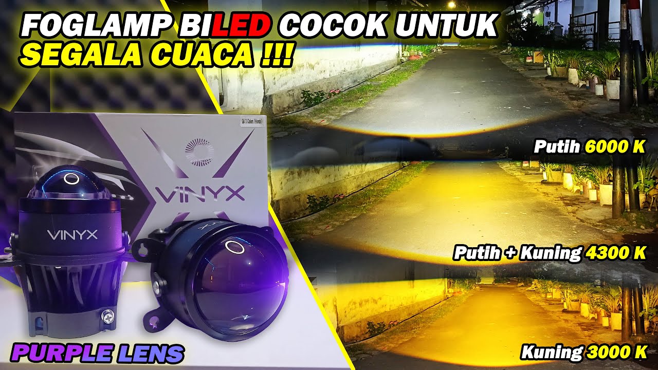 COCOK UNTUK SEGALA CUACA‼️BILED FOGLAMP VINYX Q4 3 WARNA 3.inch / Semua kebutuhan kalian ada disini COCOK UNTUK SEGALA CUACA‼️BILED FOGLAMP VINYX Q4 3 WARNA 3.inch / Semua kebutuhan kalian ada disini