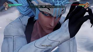 Jump Force - Grimmjow Jaegerjaquez Combo Exhibition
