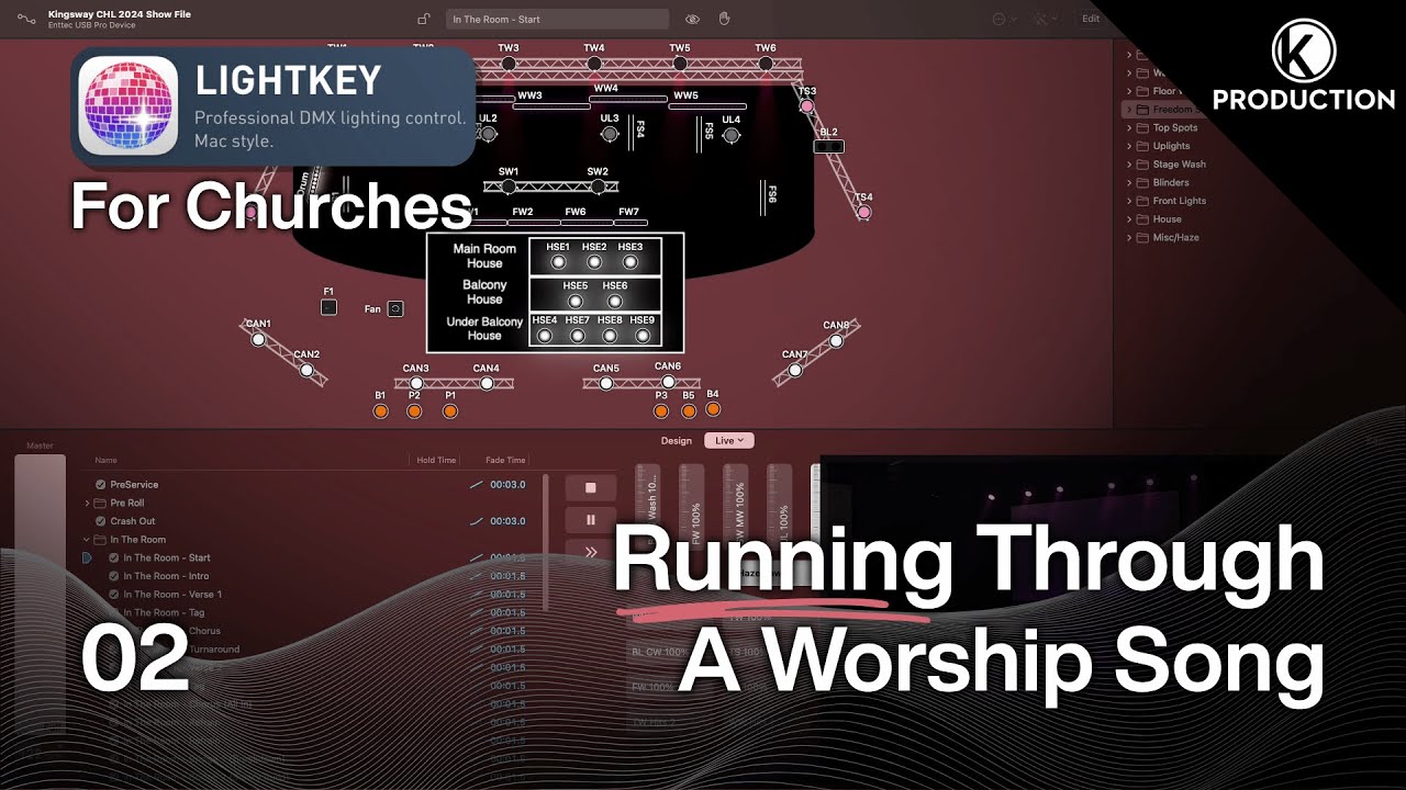 Running Through A Worship Song In Lightkey! Kinda Fun! (2/4)