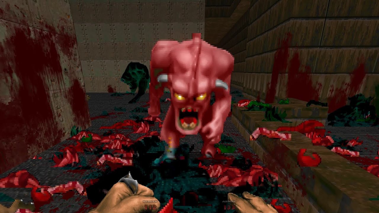 PSX DOOM CE - No Rest for the Living - Playthrough