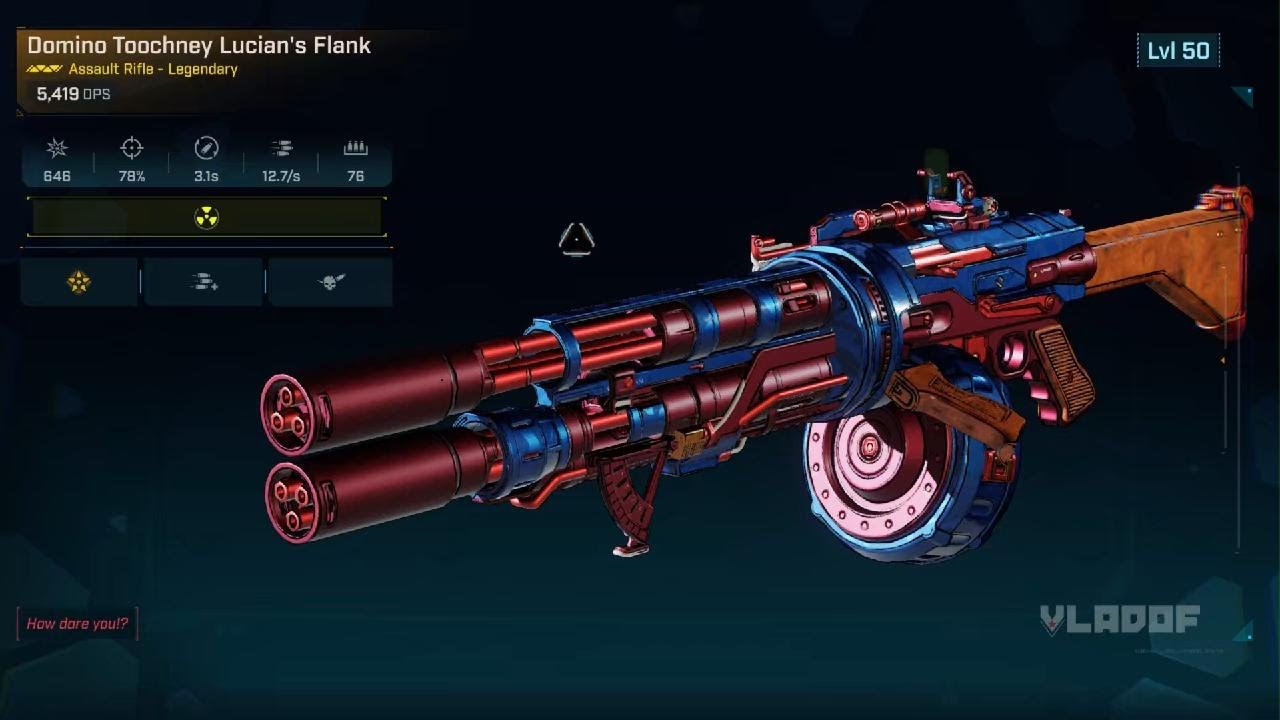 Borderlands 4 - Lucien's Flank (Legendary Vladof Assault Rifle
