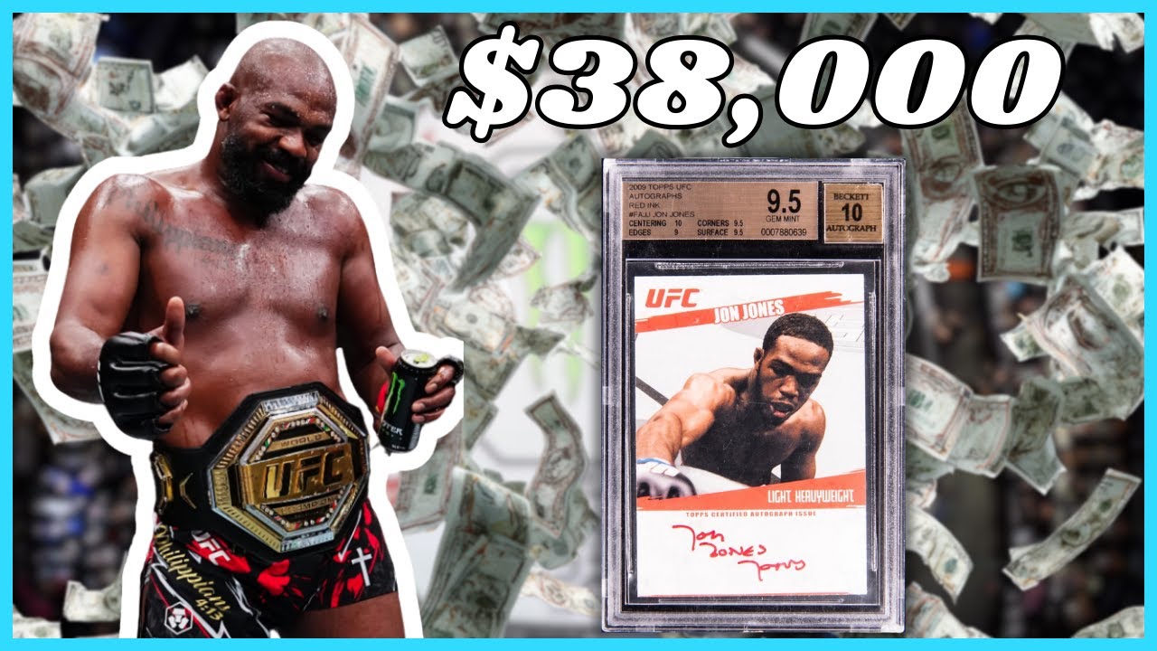 鬼レア /88 Auto + Jersey Jon Jones Topps UFC Knockout 2010 GOAT 