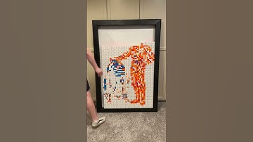 R2D2 & C-3PO made with 400 cubes!🧩