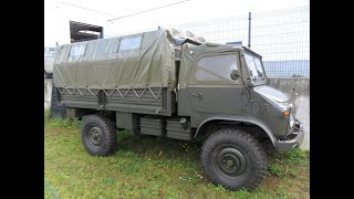 Обзор нового Unimog 404 из Бельгии с пробегом 80 километров.