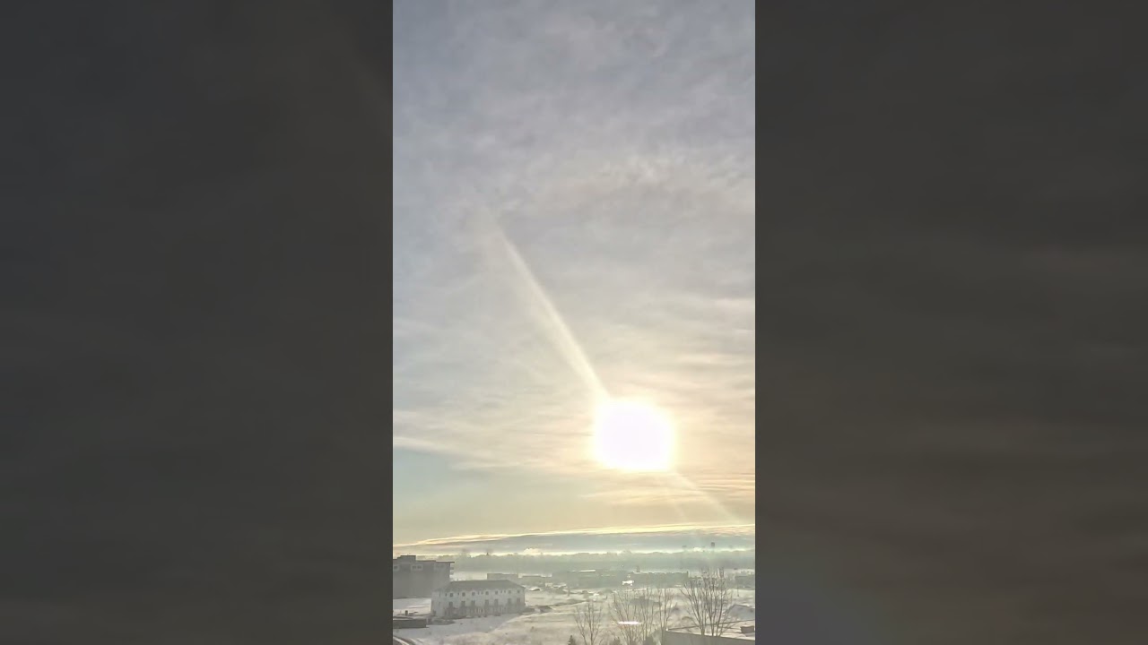 Sunrise timelapse video from 2025-02-26 in London Ontario Canada 