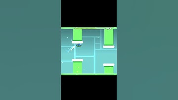 Playing a level called (Flappy Bird) in Geometry Dash