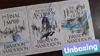 Mistborn By Brandon Sanderson Box Set | Unboxing |