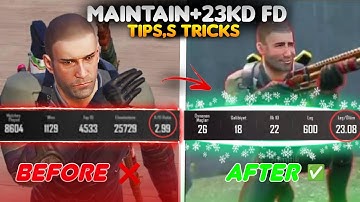 HOW TO INCREASE KD/FD IN BGMI/PUBG MOBILE TIPS & TRICKS MEW2 #pubgmobile #bgmi