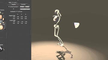 Poser Pro 2014   Bullet Limited Object Constraint 02   Linear constraint