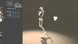 Poser Pro 2014   Bullet Limited Object Constraint 02   Linear constraint