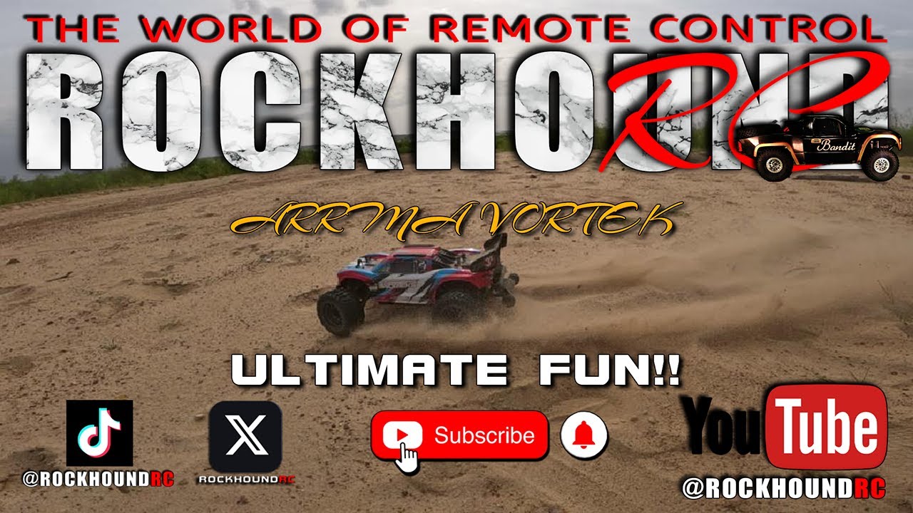 Rockhound RC: Arrma Vorteks RC Car Fun! #fun #rccar - YouTube