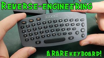 Hacking a tiny rare keyboard and connect it to the Z80! [Part 1]