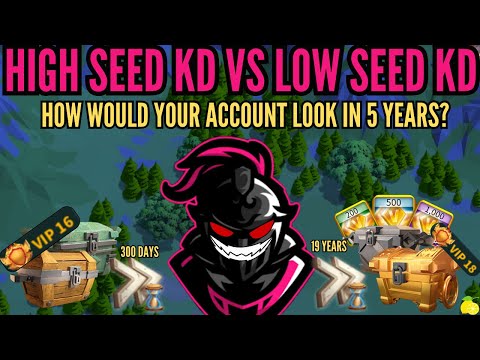 STOP Playing in Low Seed Kingdoms! 5 YEARS COMPARISON - [RISE OF KINGDOMS]