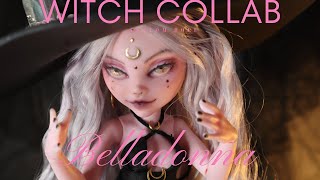 Creating a Spellbinding Witch Doll with LED Summoning Circle Stand with new G3 Monster High Doll