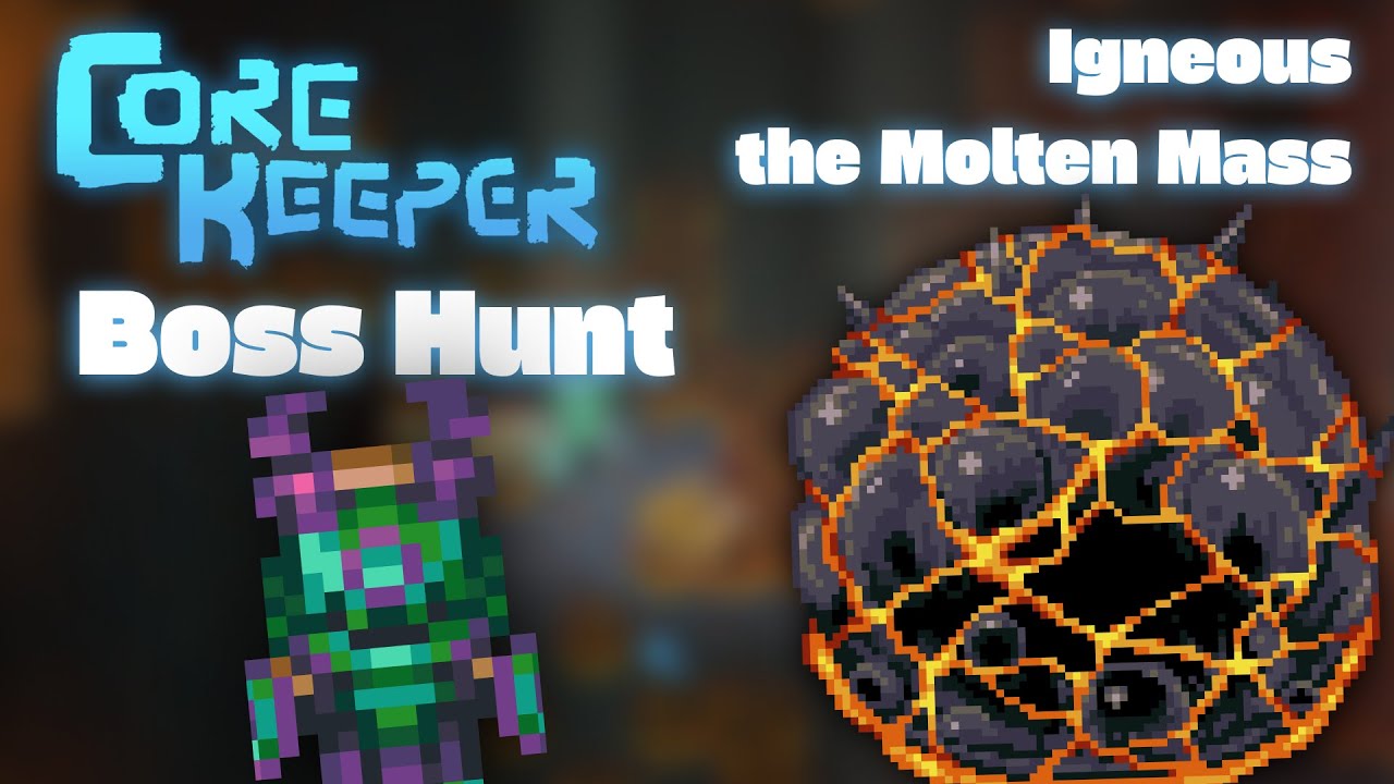 Core Keeper Boss Hunt: Igneous the Molten Mass! - YouTube