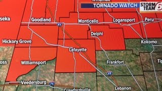 Tornado Watch northern Indiana