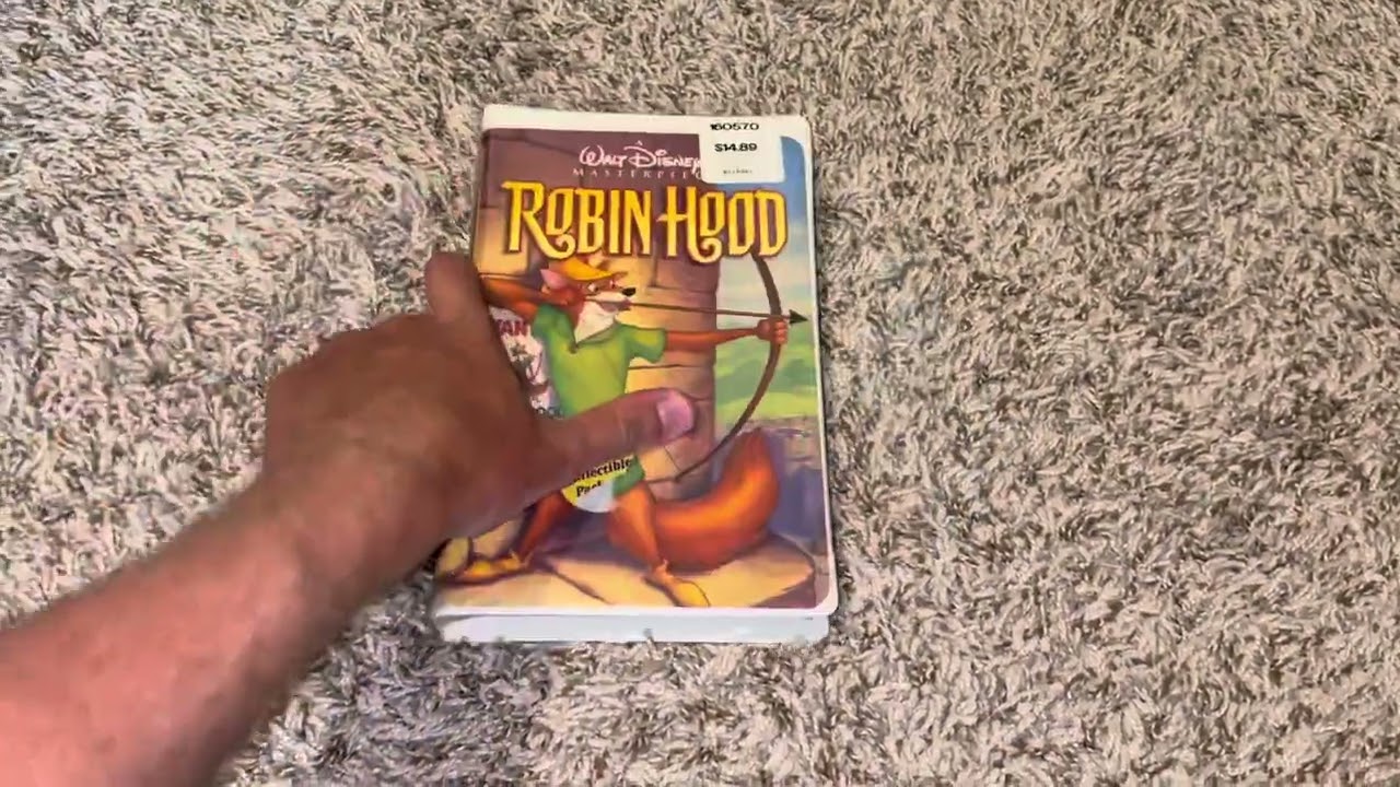 Proof That My New Copy Of Robin Hood 1999 Canadian VHS Is Factory Sealed