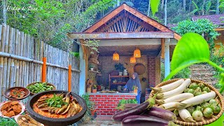 Masak Pecak Terong Bumbu Santan, Tempe & Ikan Asin Peda | Menu Desa yang Bikin Nambah Nasi