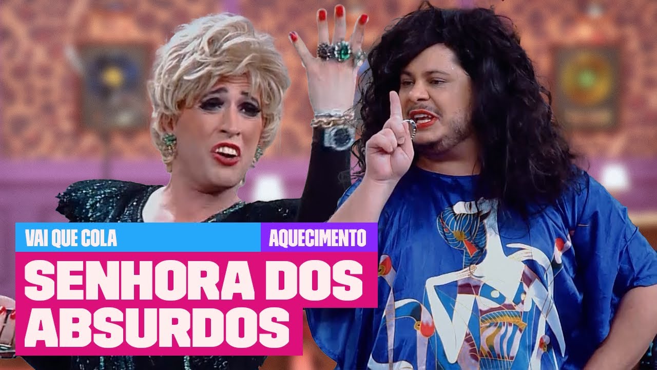 Paulo Gustavo traz a SENHORA DOS ABSURDOS para o MÉIER! | Aquecimento Vai Que Cola | Multishow