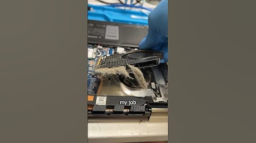 Cleaning an overheating Dell Inspiron laptop. Can it be fixed? #tech #gaming #shorts #technology #pc