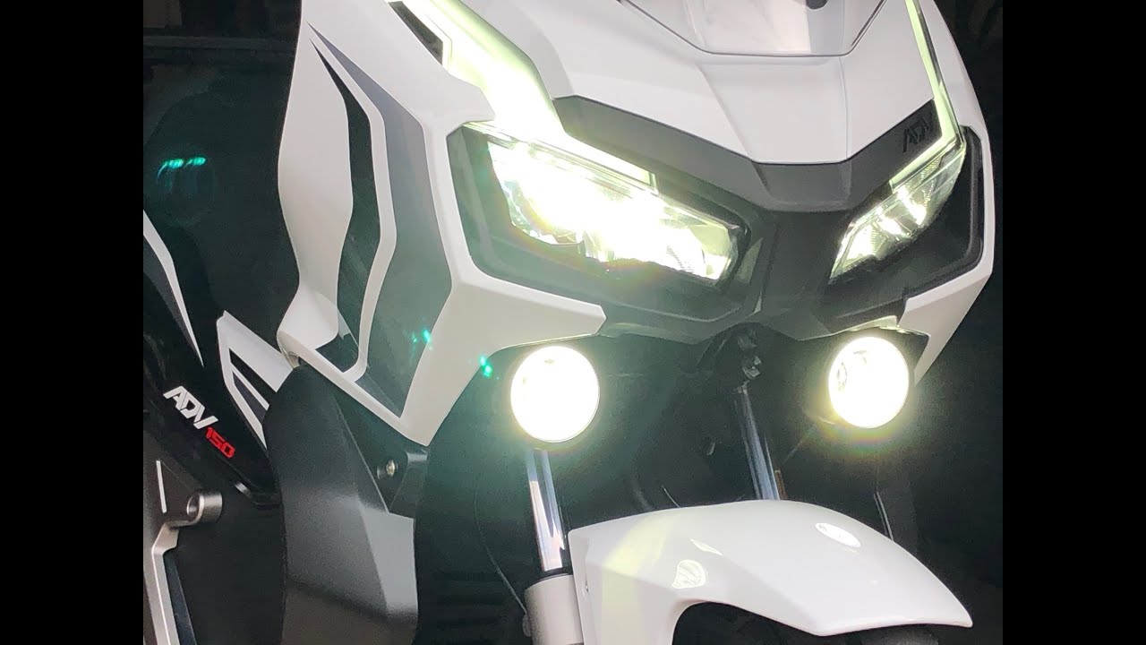 ADV150 フォグライト（デイライト・フォグスイッチ・サイドバー付き 