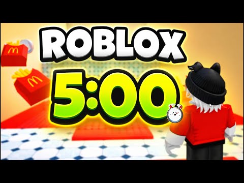 5 Minute Roblox Timer | McDonald’s Obby Countdown ⏱️🍟