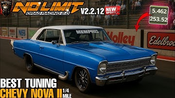 Fastest Chevy Nova II 5.4 second in 1/4 mile no limit drag racing 2 V2.2.12