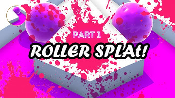 Roller Splat! - Gameplay Walkthrough (iOS, Android) Levels 1 - 100