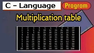 Write C Program To Print Multiplication Table Of 5 Using While Loop  Programming || Web Coding Tech Write C Program To Print Multiplication Table Of 5 Using While Loop In C Programming