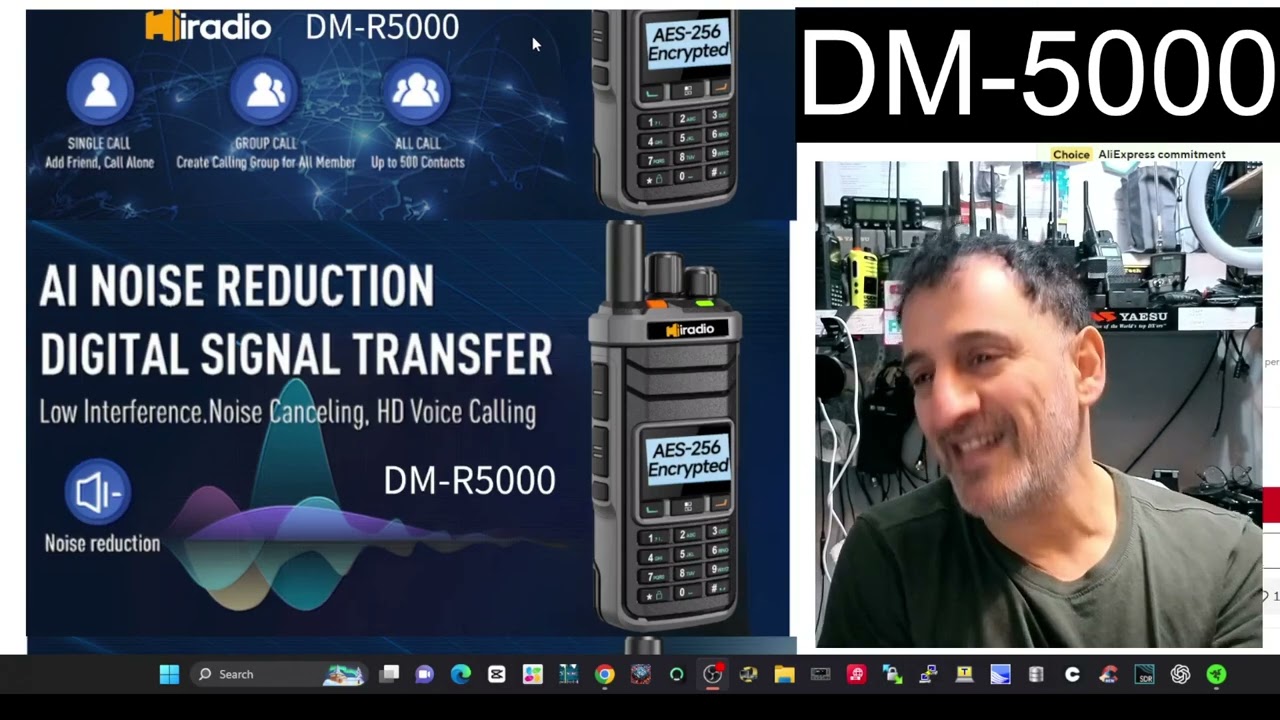НОВИНКА - iRADIO DM5000 DMR VHF UHF АНАЛОГОВЫЙ АВИАЦИОННЫЙ ДИАПАЗОН