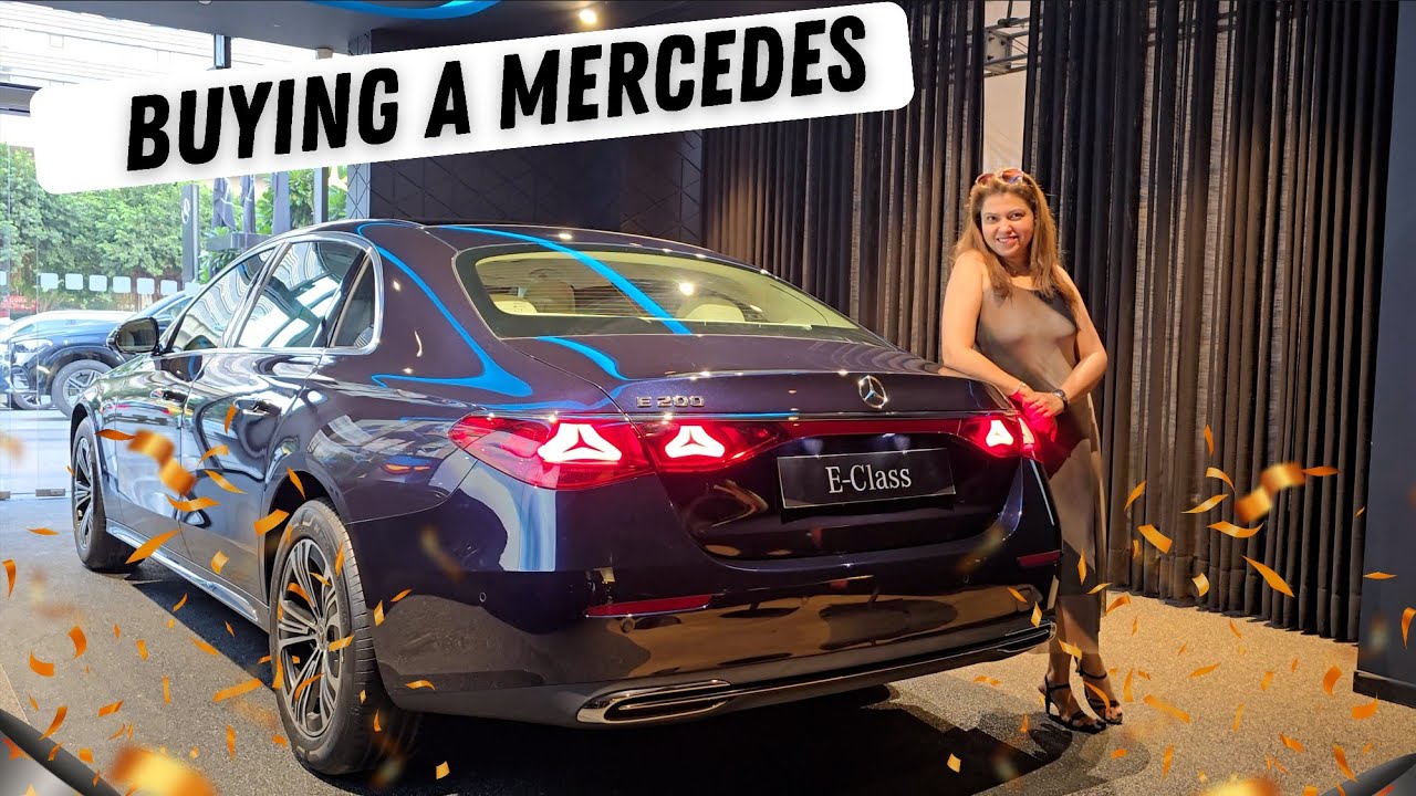 Finally . . Mercedes E Class - Buying it ?🎉 🥳