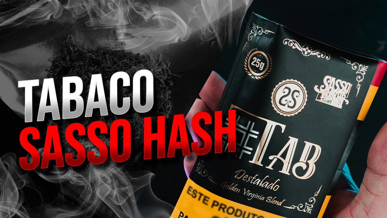 CONHEÇA o CLASSICO TABACO DESTALADO SASSO HASH!