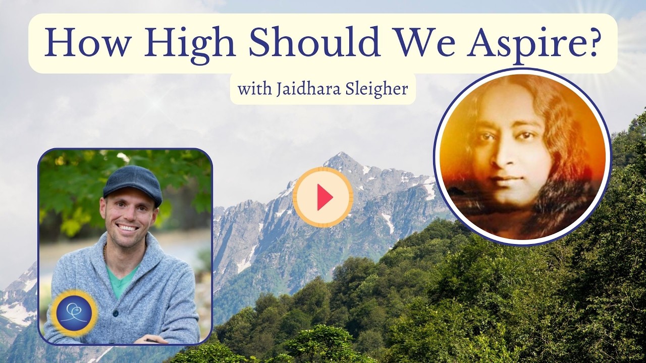 How high should we aspire? with Jaidhara Sleighter | Sunday Service at Ananda Washington