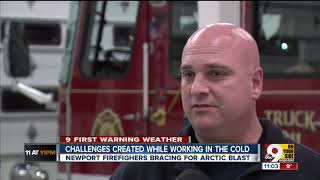Challenges created while working in cold
