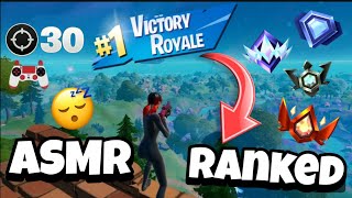 ASMR Français • Je COMMENTE le GAMEPLAY d'un abonné en RANKED sur FORTNITE 😴💤 (19 kill top 1)