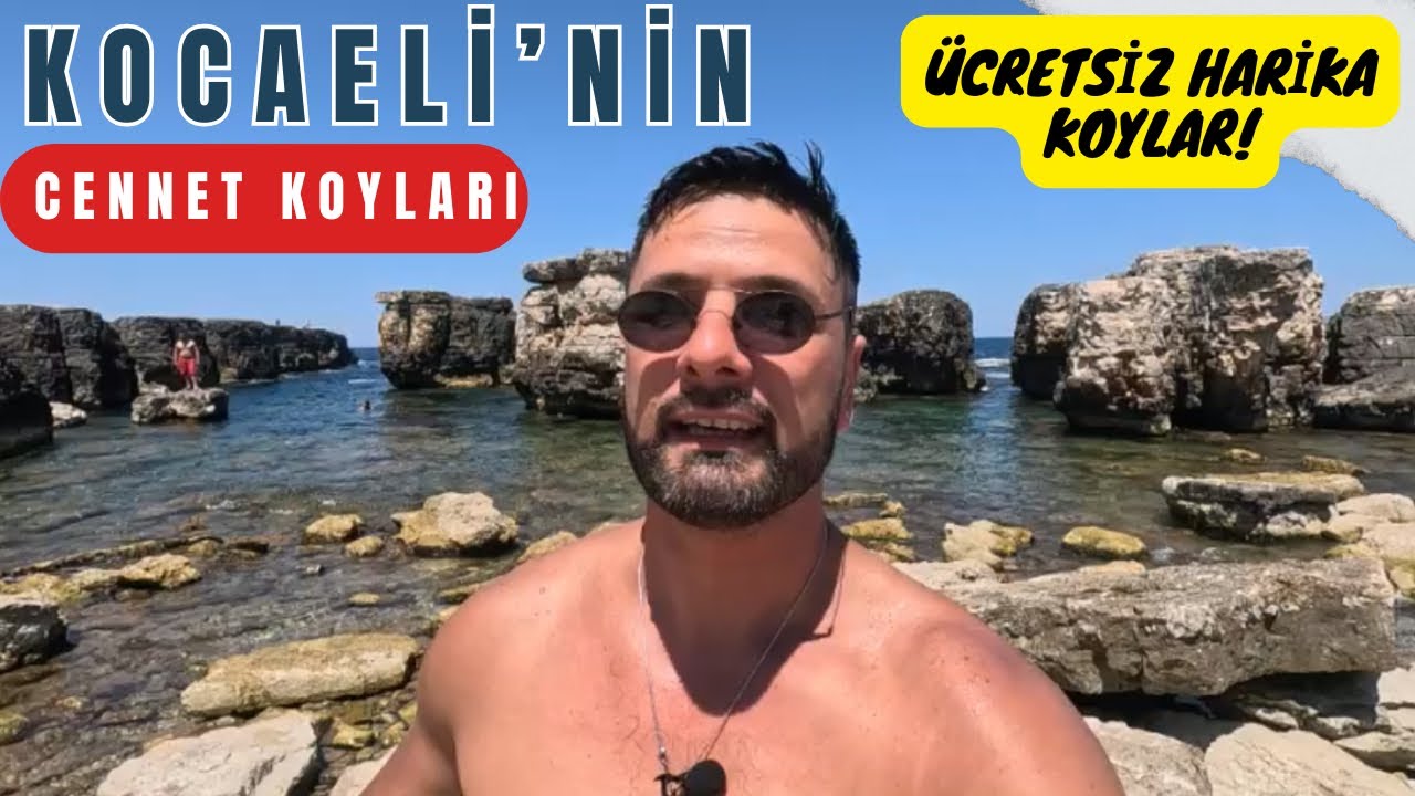 DOĞAL HAVUZLARDA YÜZDÜM! /SARDALA KOYU/DEMİR ÇAKIR KOYU/ -KOCAELİ KANDIRA-